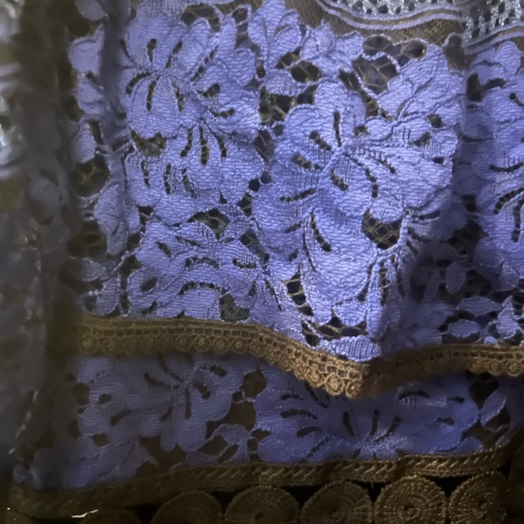 Lace Off the Shoulder Tiered Dress - Picture 3 of 4